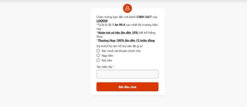 Liên Hệ Lode88 – Hệ Thống Chăm Sóc Khách Hàng Chuyên Nghiệp 24/7 Những kênh liên hệ CSKH trên nhà cái Lode88